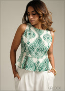 Peplum Top - 190925