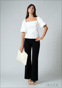 Puff Sleeve Top - 260626