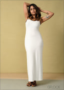 Contrast Bodycon Dress - 260925