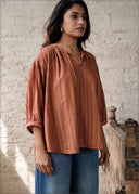 Tie Detail Top - 100826