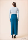 Front Slit Skirt - 160525