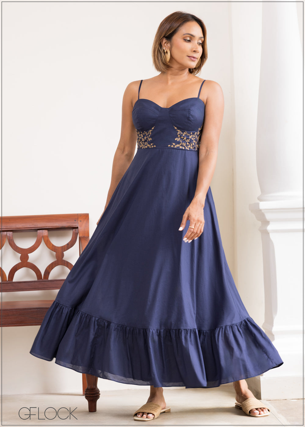 Full Length Corset Dress  - 230525