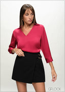 Trim Detailed Skort - 090226