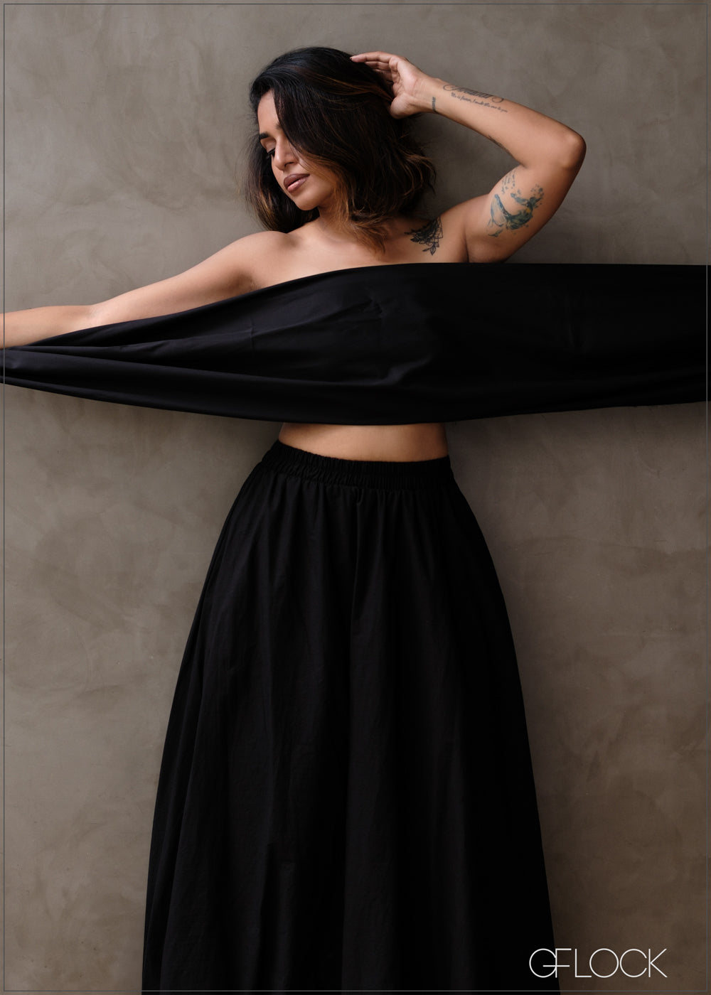 Balloon Midi Skirt - 131025