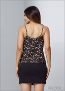 Split Detail Mini Skirt - 120623