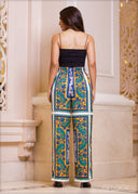 Drawstring Detailed Straight Pant - 101123