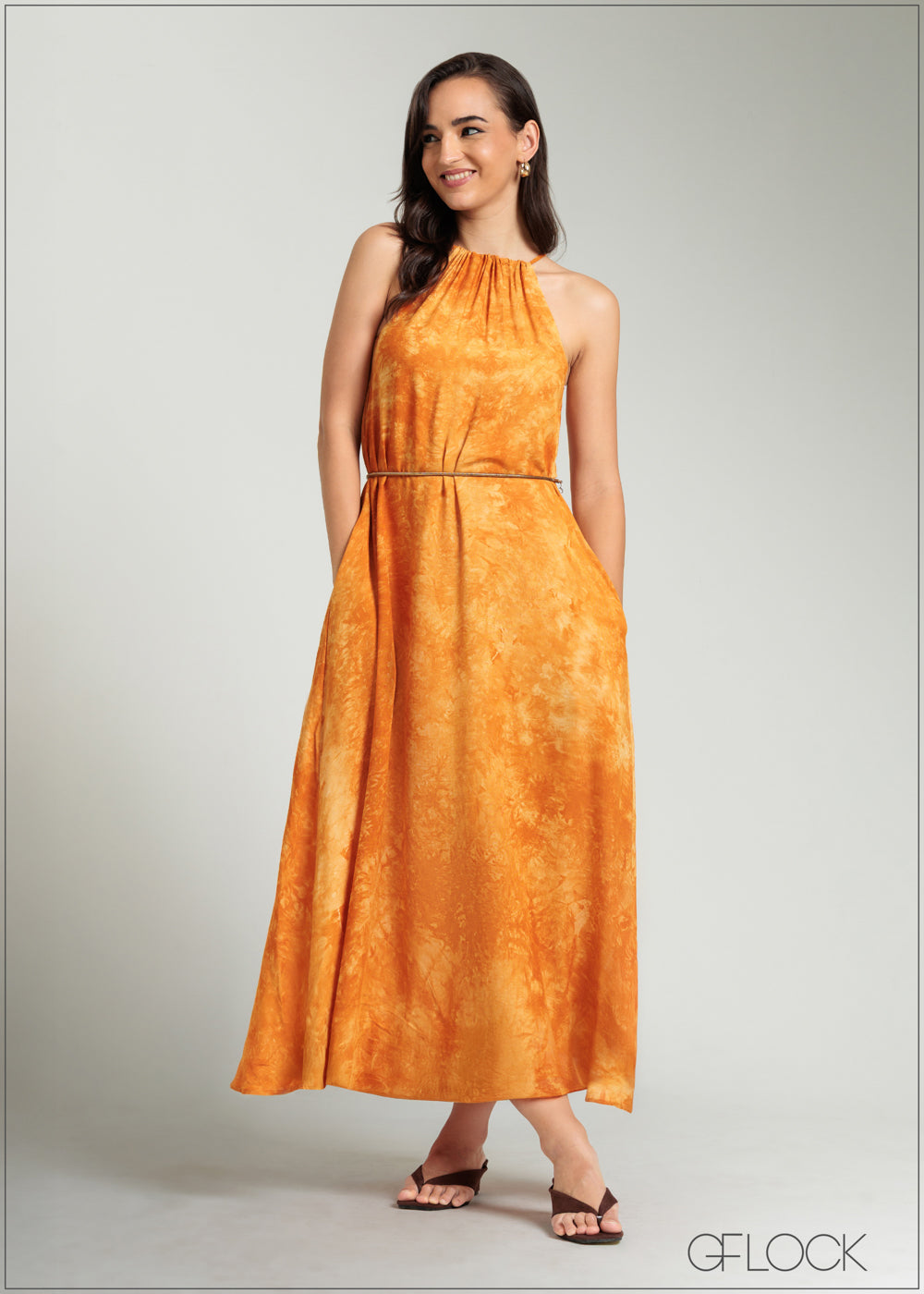 Full Length Resort Dress - 080825