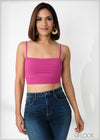 Cropped Cami Top - 220124