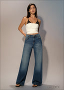 Wide Leg Jean - Short Length - 250626