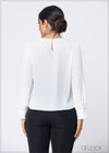 Long Sleeved Basic Top - 140623