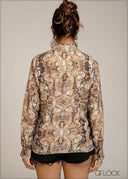 Printed Basic Shirt - 301026