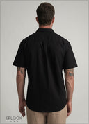 Normal Collar Short Sleeve Shirt - 080426