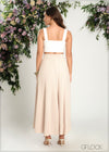 High Waisted Flared Maxi Skirt - 190724