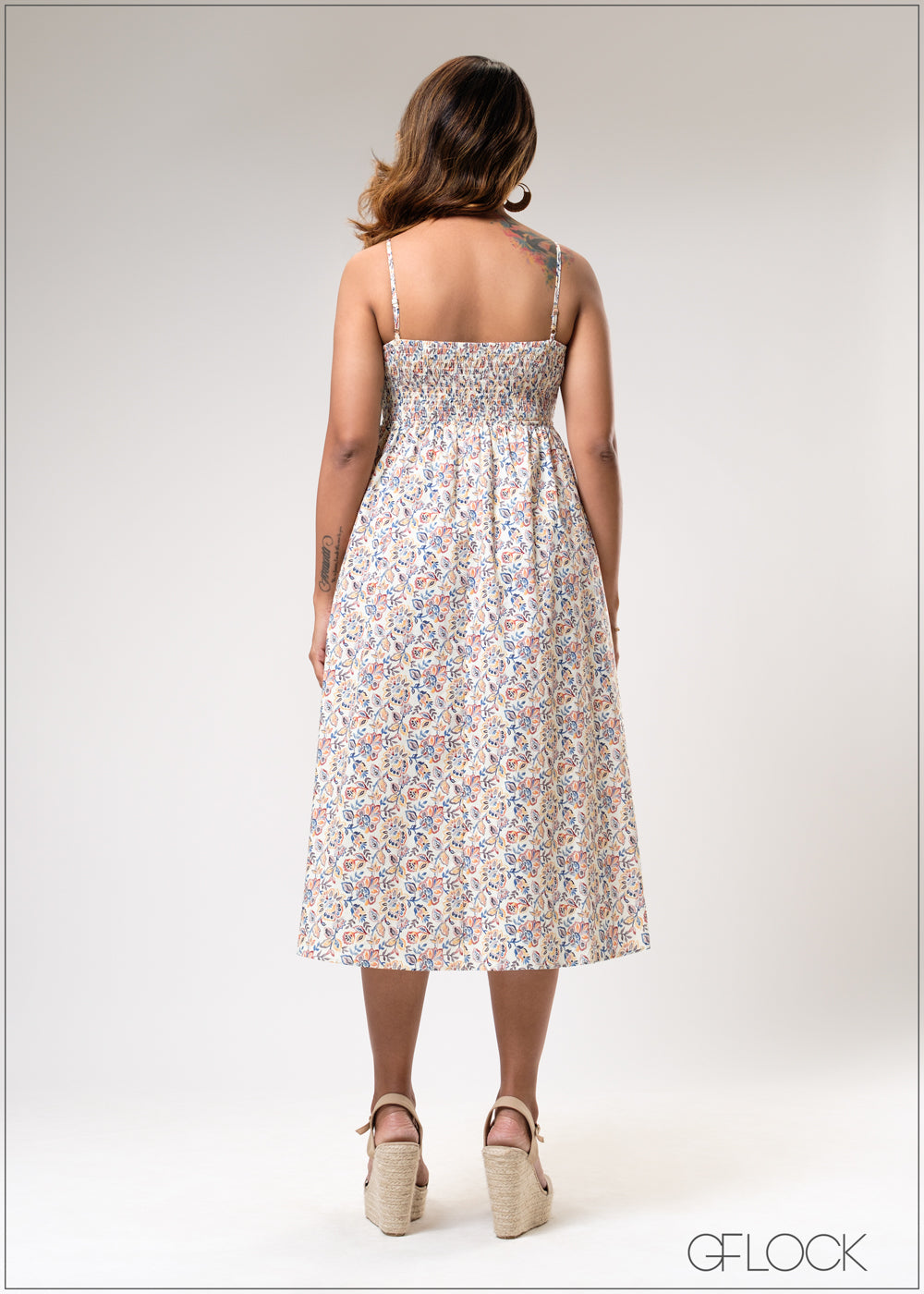 Smoking Detailed Dress - 310725