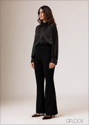 High Waist Bootleg Pant - 010626