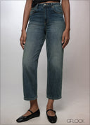 Crop Straight Jean - Long Length - 141026