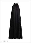 Beaded Halter Dress - 271225