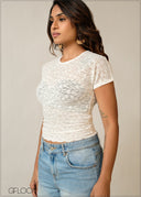 Side Ruched Top - 300326