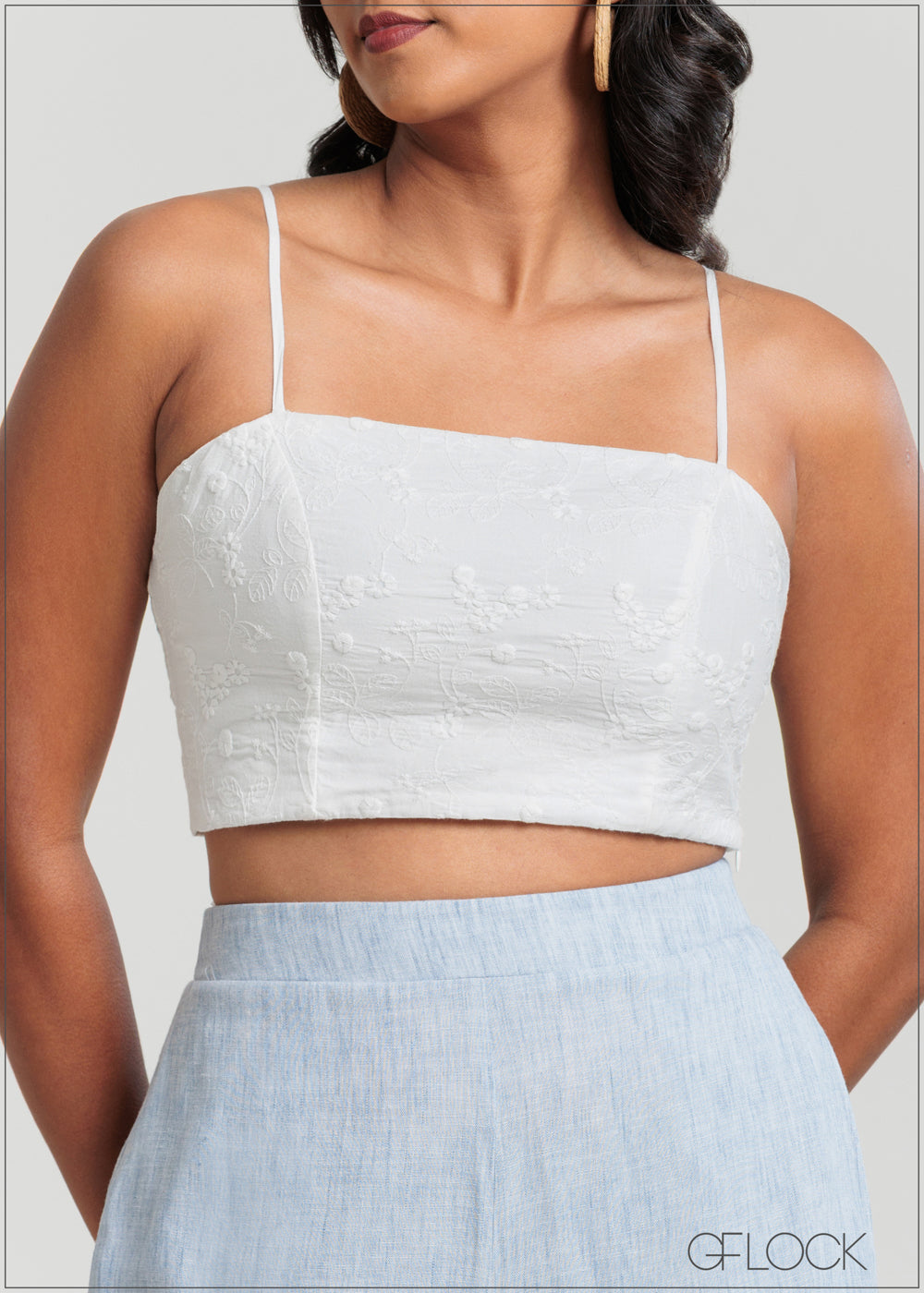 Cutlawn Crop Top - 140725