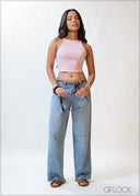 Strappy Rib Top - 200226