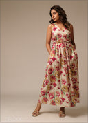 Cotton Wrap Dress - 250926