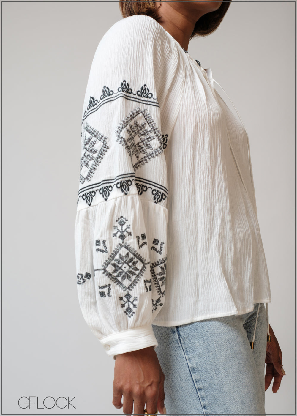 Embroidery Top - 230625