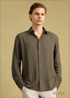 Relax Fit Stripe Linen Shirt - 030724 - 01