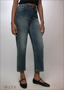 Crop Straight Jean - Short Length - 141026