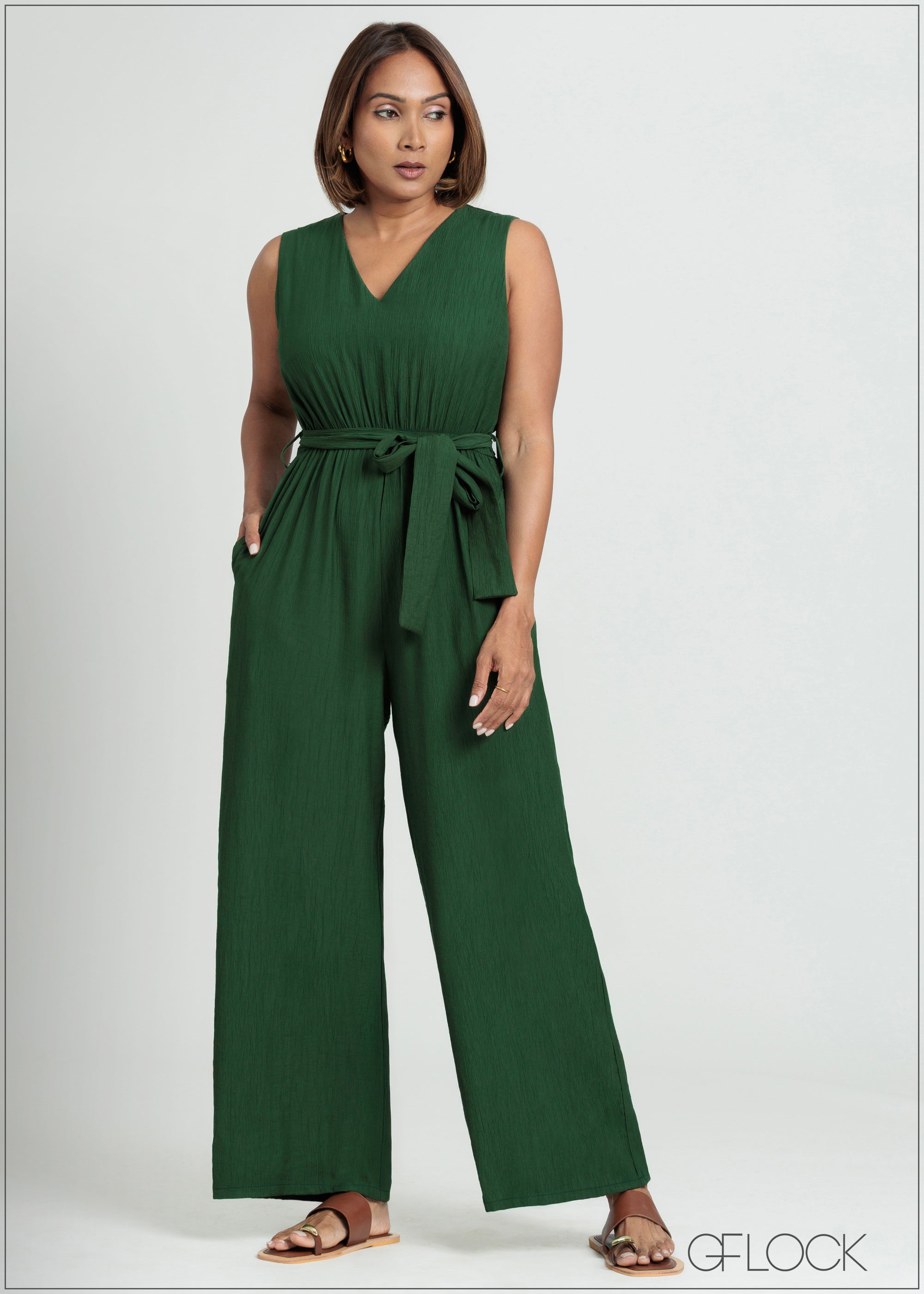 Sleeveless Jumpsuit - 090725