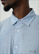 Long Sleeves Normal Collar Stripe Shirt - 281026