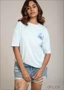 Crab Graphic Tee - 301026