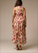 Cotton Wrap Dress - 250926