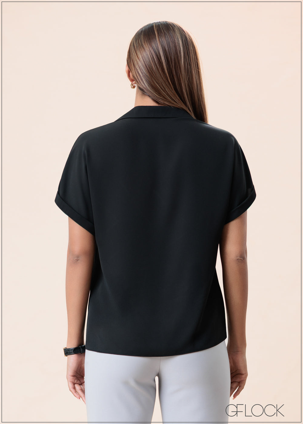 Lace Trim Top - 160525