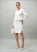 Peplum Top - 010825