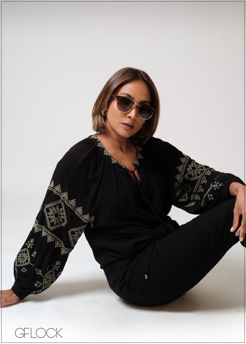 Embroidery Top - 230625