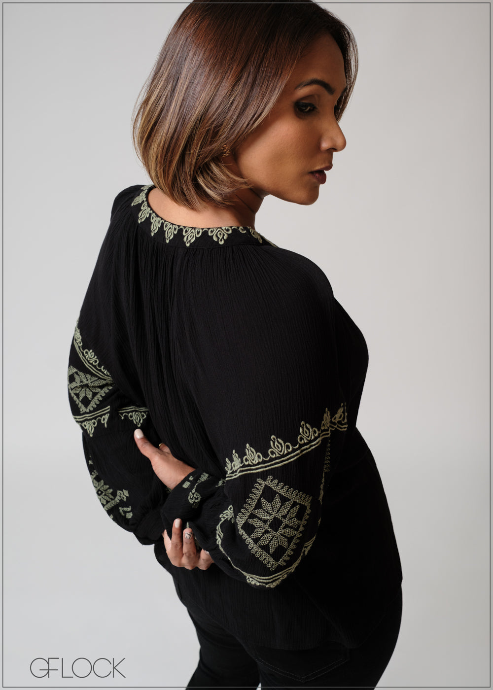 Embroidery Top - 230625