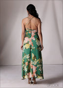 Backless Strappy Maxi Dress - 151026