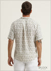Normal Collar Short Sleeve Shirt - 180625