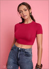 Basic Cropped Tee - 050224