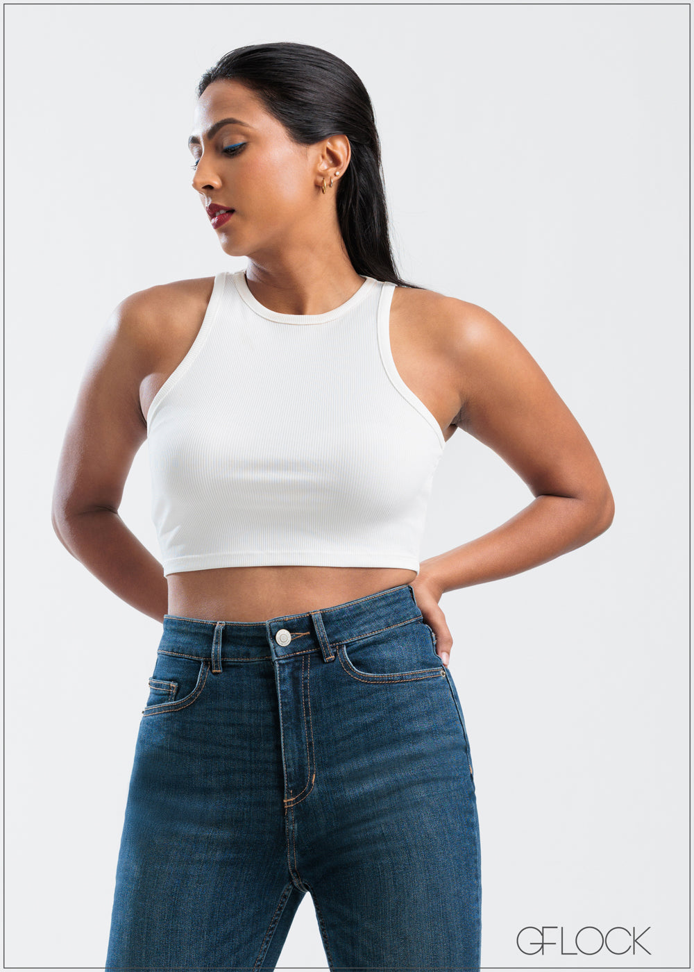 Skinny Let Hem Jean - 131124