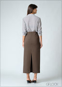 Long Pencil Skirt
