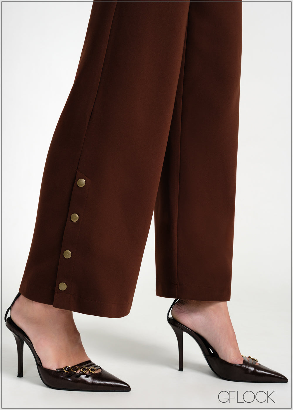 Snap Button Detail Pant - 031025