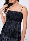 Tie Dye Smocking Detailed Dress - 300425
