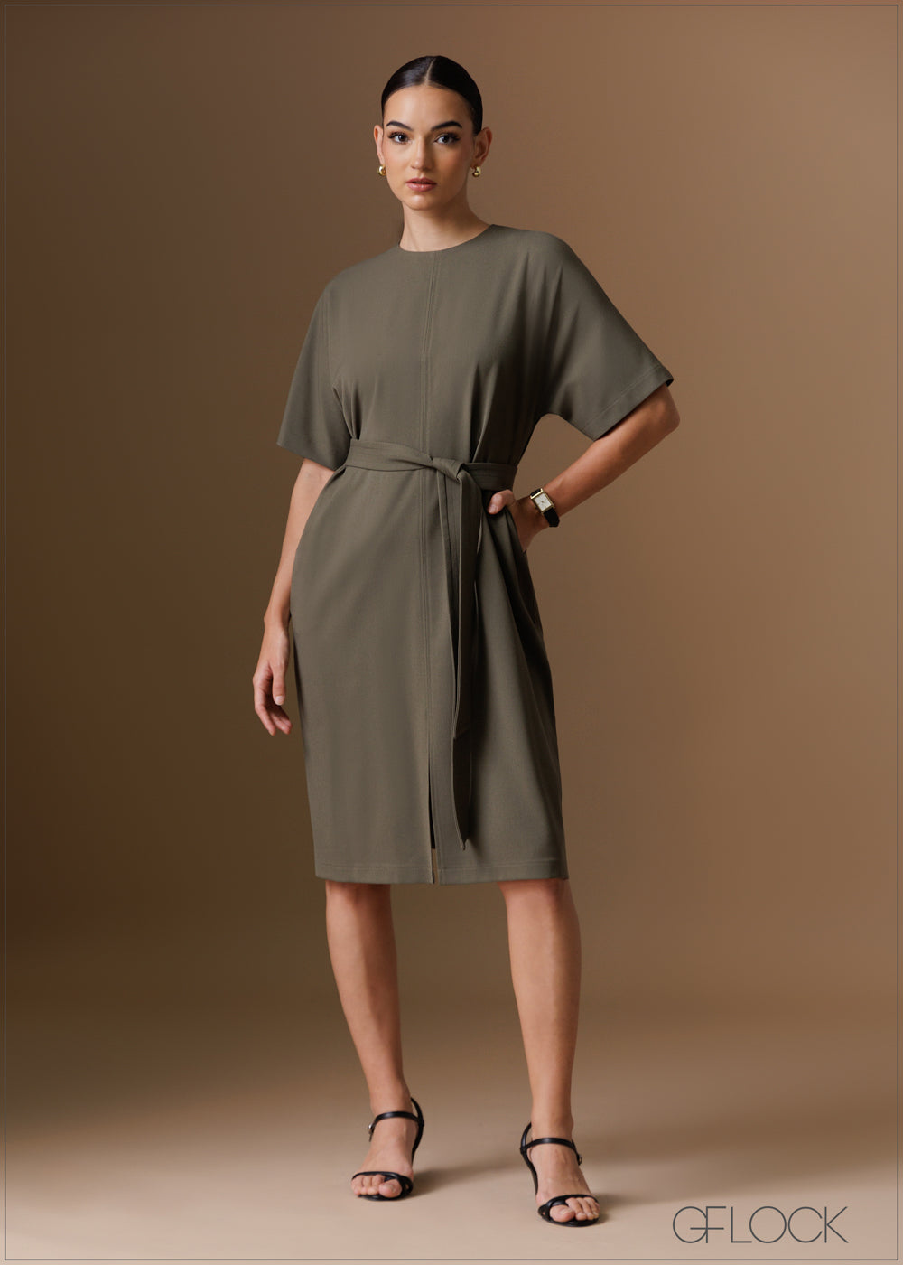 Front Slit Dress - 120925