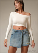 Denim Skort - 230226D