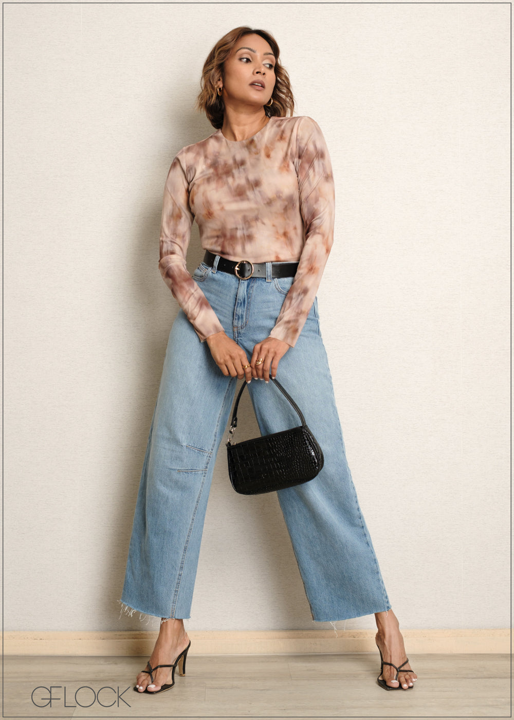 Long Sleeve Tie Dye Tee - 090525