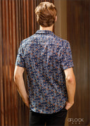Roll-Up Short Sleeve Printed Shirt - 060624 - 02