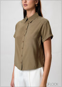 Collared Top - 230926W