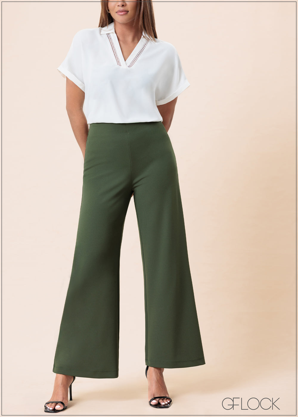 Lace Trim Top - 160525