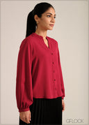 Puff Sleeve Top - 261026